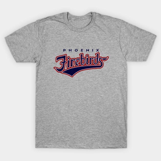 Defunct Phoenix Firebirds Baseball 1987 T-Shirt by LocalZonly